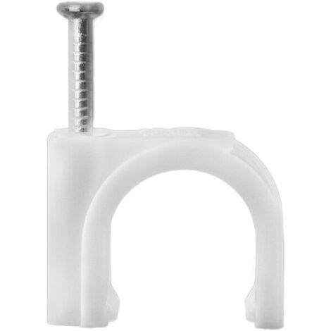 Colliers de serrage ronds blancs de 6 mm - lot de 100-AquaForge