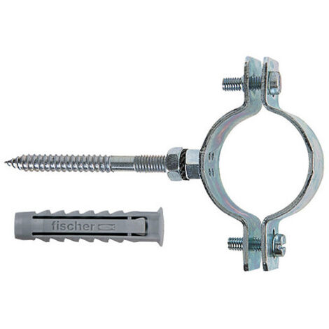 Colliers lourds CPT 2" – zingués avec vis et chevilles SX Plus – Fischer
