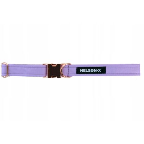 COLLIERS POUR CHIENS ÉLÉGANTS NELSON-X, FIXATIONS DORÉS, TAILLE L, FABRICANT POLONAIS