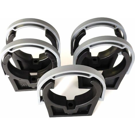 Colliers PVC de fixation à clip fermé PVC 63mm (Lot de 5) de fixation à clip fermé PVC 63mm (Lot de 5)