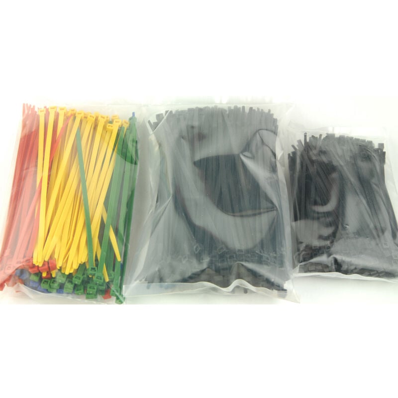 Oc-pro - Colliers de cablage rilsan - lot de 600 colliers