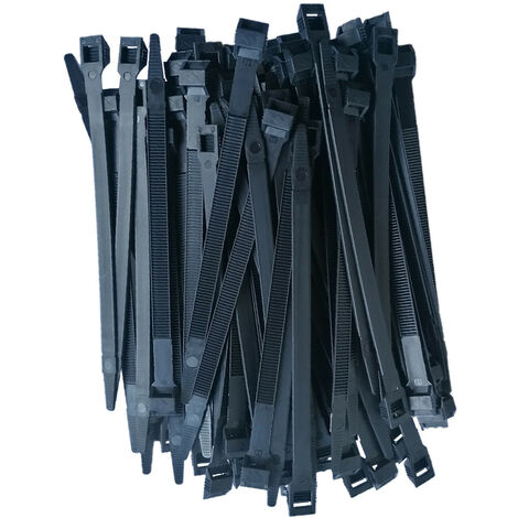 Colliers serre-cables attache fils 9.0 x 180 mm - 100 pièces