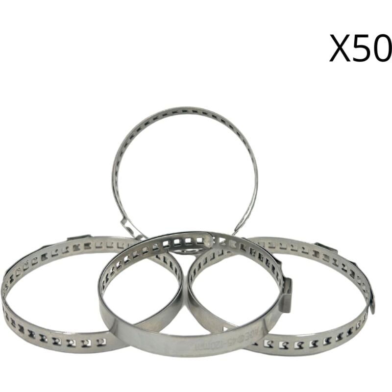 Colliers universels boite de 50 45 à 120mm DG