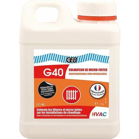 Colmateur pour micro-fuites GEB G40 Bidon 2 litres