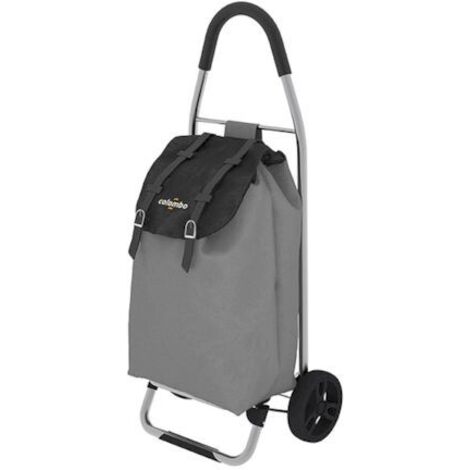 Colombo Carrello Portaspesa ICON in alluminio, sacca poliestere impermeabile, portata 25kg, capacita' 40 Lt