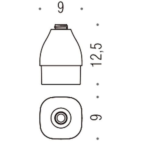 COLOMBO DESIGN Alizé contenitore per spandi sapone cromato codice prod: B93700-VAN