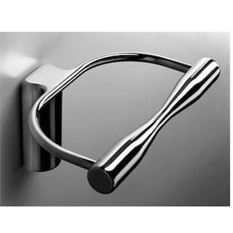 Colombo Design B01080CR Porta Rotolo Serie Luna, Cromo