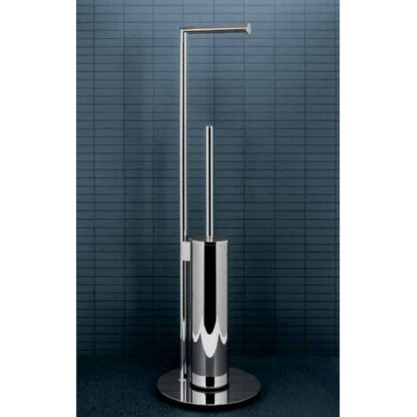 COLOMBO DESIGN B40180 Piantana wc Zirconium serie Mini codice prod: B40180HPS1
