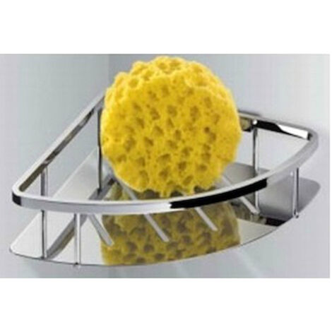 Colombo Design B96420CR Griglia Angolare Doccia Triangolare, Cromo