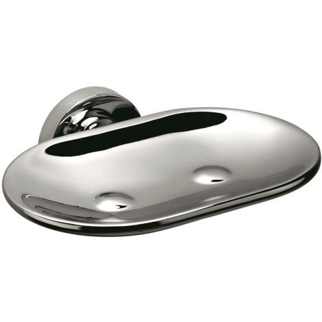 COLOMBO DESIGN BASIC PORTA SAPONE CROMATO FISSO codice prod: B27810CR