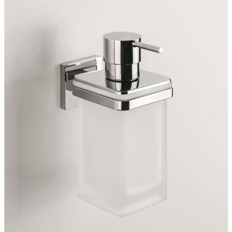 COLOMBO DESIGN Basic q porta dispenser 0.28 lt cromato codice prod: B93370CR-VAN