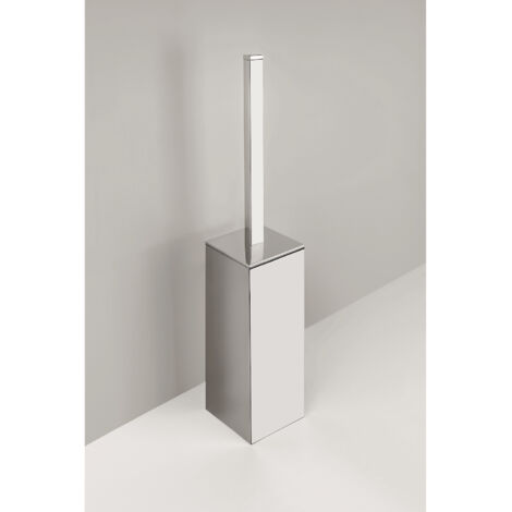 COLOMBO DESIGN Basic q porta scopino appoggio cromato codice prod: B37060CR