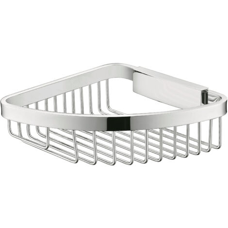 COLOMBO DESIGN Cestino angolare doccia sganciabile cromato codice prod: B9649CR