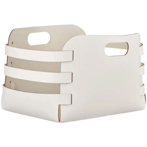 COLOMBO DESIGN Cestino Riga Oyster/Ash Rose, 27X36 H25 serie ADJ codice prod: BADJ9687-0207