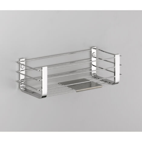 COLOMBO DESIGN Complementi porta oggetti vasca/doccia con ripiano inox codice prod: B96320CR
