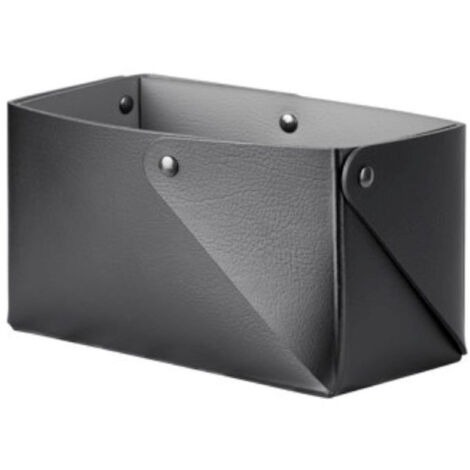 COLOMBO DESIGN Contenitore Porta cosmetici Miu Black/Grey, 7X14 H8 serie ADJ codice prod: BADJ050-0103