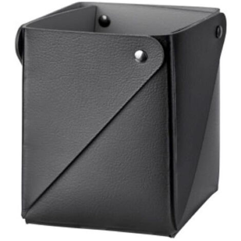 COLOMBO DESIGN Contenitore Porta cosmetici Miu Black/Grey, 7X7 H8 serie ADJ codice prod: BADJ055-0103