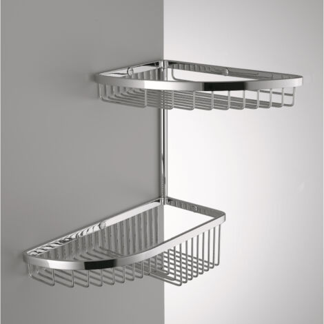 COLOMBO DESIGN Contract angolare doppio complementi cromato codice prod: B96070CR