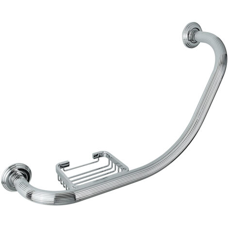 COLOMBO DESIGN Hermitage b3375 maniglione da vasca cro c/portasapone codice prod: B33750CR