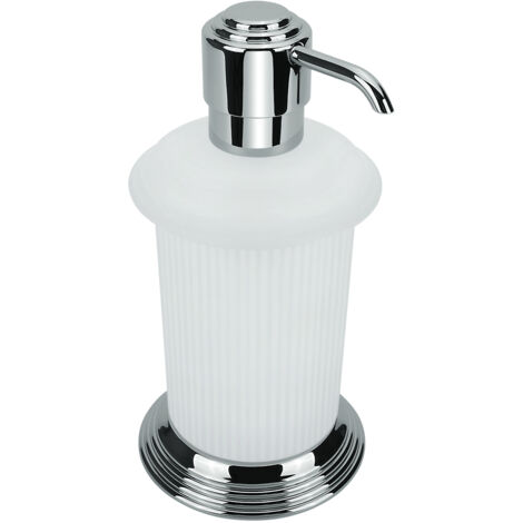 COLOMBO DESIGN Hermitage b9336 p/dispens appogg van/oa portadispenser vetro acidato natur/otta codice prod: B93360OA-VAN