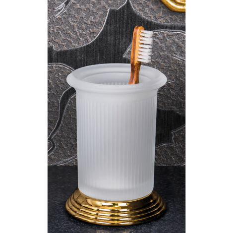 COLOMBO DESIGN Hermitage porta bicchiere appoggio oro codice prod: B33410HPS-VAN