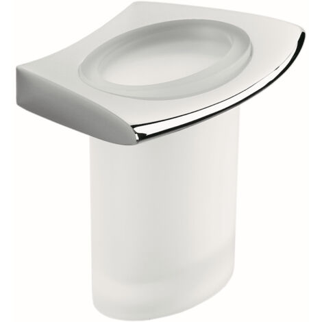 COLOMBO DESIGN Land porta bicchiere a parete cromato codice prod: B28020CR-VAN