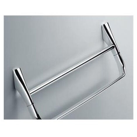 COLOMBO DESIGN Land porta salviette doppio cromato codice prod: B28880CR