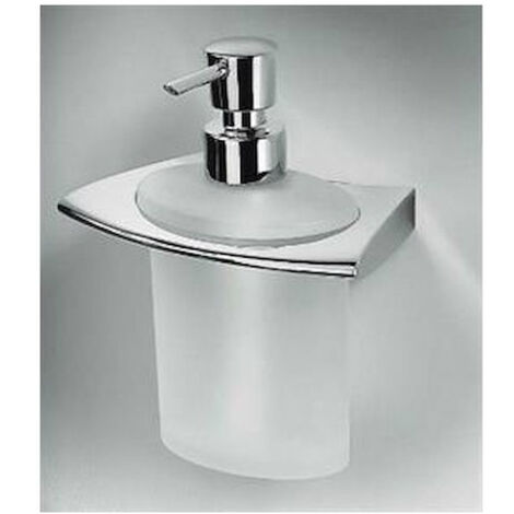 COLOMBO DESIGN Land spandisapone a muro vetro satinato cromato codice prod: B93180CR-VAN