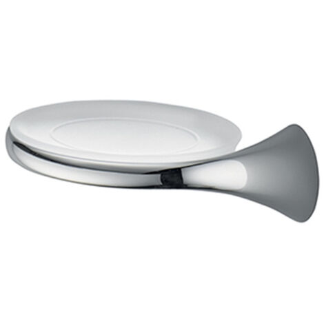 COLOMBO DESIGN Link porta sapone a muro cromato codice prod: B2401SCR-VAN