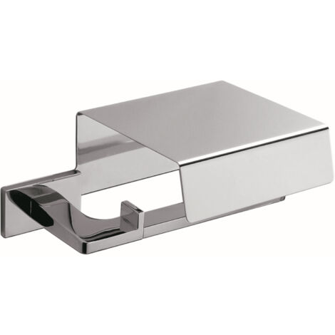 COLOMBO DESIGN Look porta rotolo con coperchio cromato codice prod: B16910CR