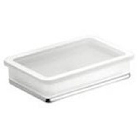 COLOMBO DESIGN Lulu' porta sapone appoggio vetro satinato oro codice prod: B62400HPS-VAN