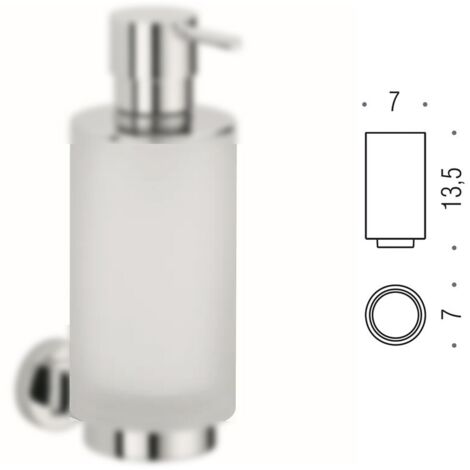 Colombo Design Nordic ricambio bicchiere, vetro acidato naturale B52520-VAN