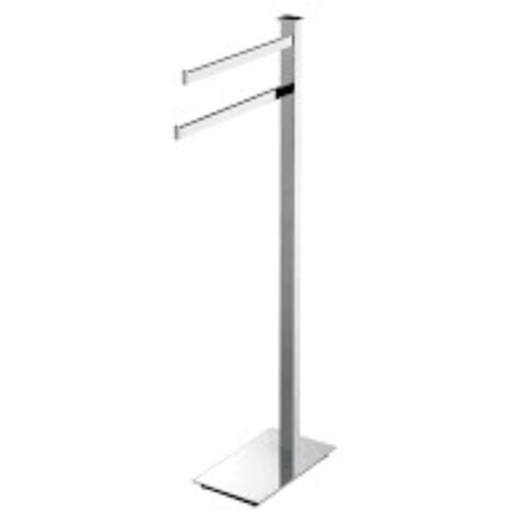 COLOMBO DESIGN Piantana Units porta salviette 2 bracci codice prod: B91030CR