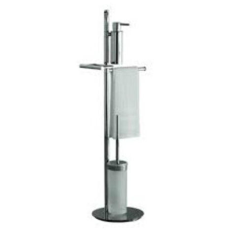 COLOMBO DESIGN Planets b9849 piantana zona wc/bidet cromato codice prod: B98490CR
