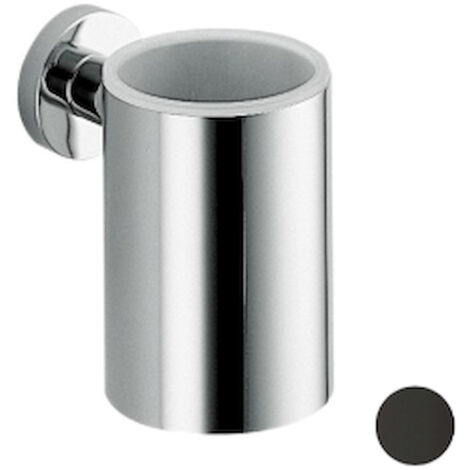 COLOMBO DESIGN Plus porta bicchiere parete inamovibile grafite codice prod: W49020GL