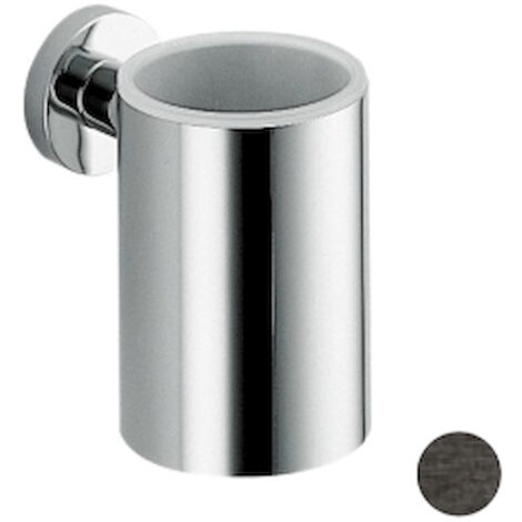 COLOMBO DESIGN Plus porta bicchiere parete inamovibile grafite mat codice prod: W49020GM