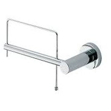 COLOMBO DESIGN Plus porta rotolo barra a sinistra cromato codice prod: W4908SCR