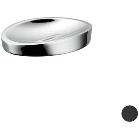 COLOMBO DESIGN Plus porta sapone appoggio grafite codice prod: W49400GL