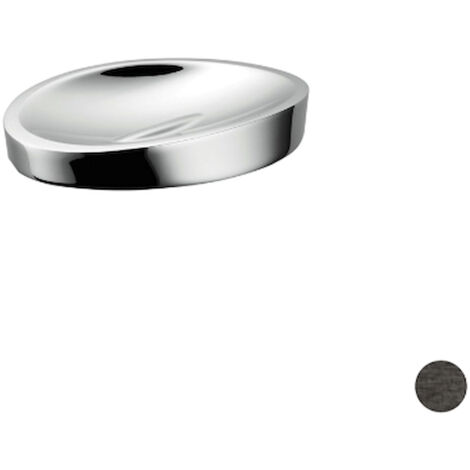 COLOMBO DESIGN Plus porta sapone appoggio grafite matt codice prod: W49400GM
