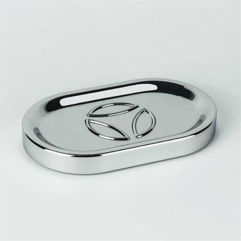 COLOMBO DESIGN Road b8040 porta sapone appoggio cromato codice prod: B80400CR