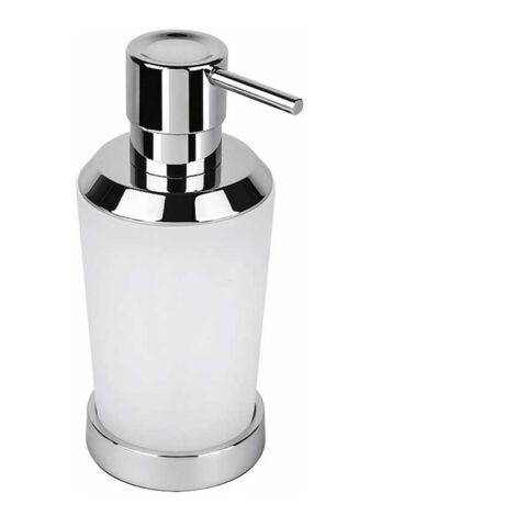 COLOMBO DESIGN Road spandisapone appoggio in vetro satinato cromato codice prod: B93390CR-VAN