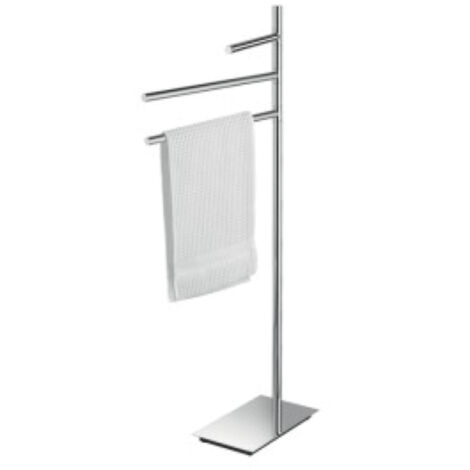 COLOMBO DESIGN Square piantana 3 porta salviette cromato codice prod: B99150CR