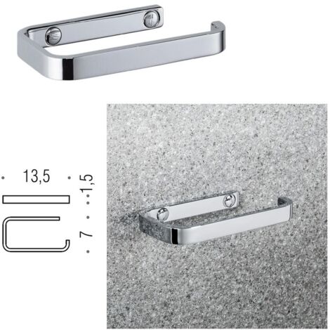 COLOMBO DESIGN Time porta rotolo reversibile cromato codice prod: W42080CR