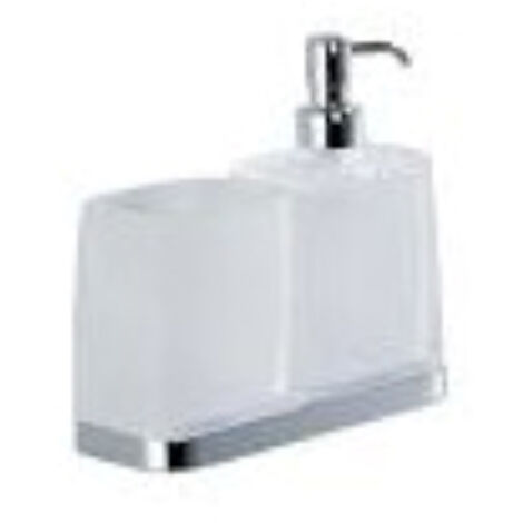 COLOMBO DESIGN Time  spandisapone e porta bicchiere cromato codice prod: W42710CR-VAN
