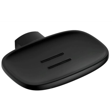 COLOMBO DESIGN Trenta porta sapone inamovibile nero opaco codice prod: B30010NM