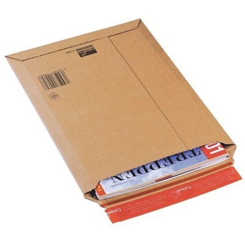 Pochette d'expédition carton 25 x 36 x 5 cm - Lot de 20