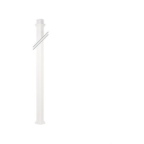 Colonna a 2 facciate bianca SIMON 53550201-030