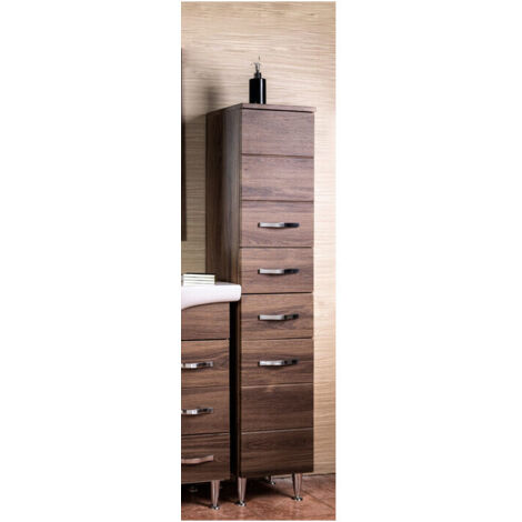COLONNA ANTONELLA 2 ANTE + 2 CASSETTI 160 NOCE- 1,0 pz