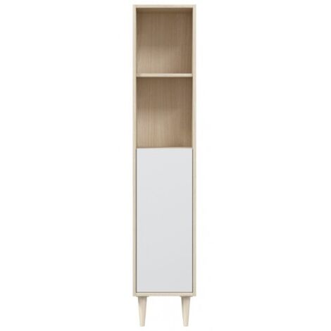 Colonna bagno rovere bianco