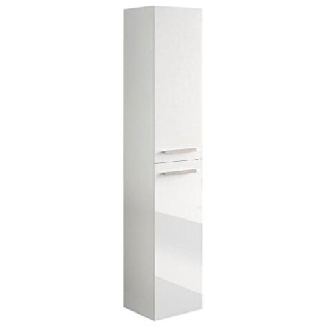 Colonna Bagno Aruba - 2 Ante - 30X25X150H Cm - Bianco